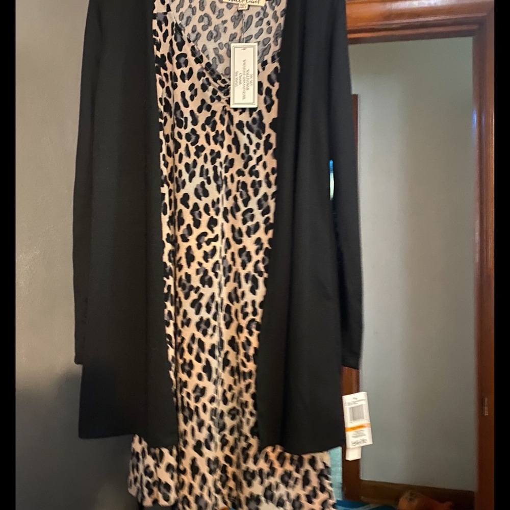 Wallflower Dress and cardigan